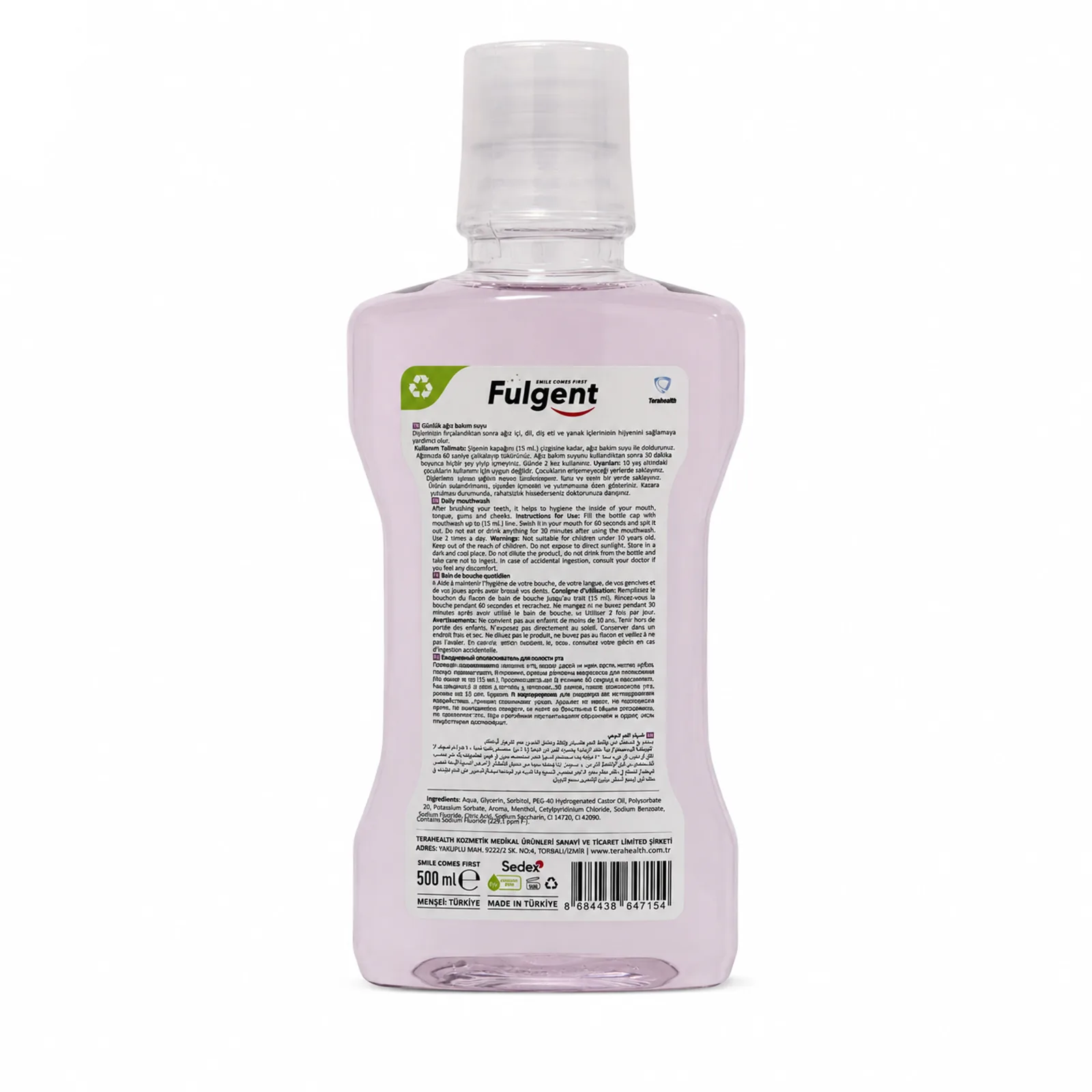 Back label